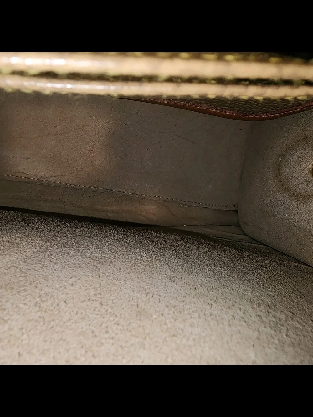Dooney & Bourke Tan and Brown Pebbled Satchel
